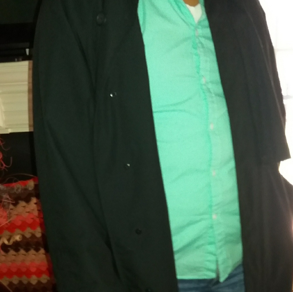 😁'80s vintage Sold In Another Shop nice trench coat - Picture 4 of 4